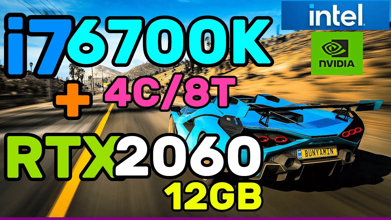Intel i7-6700K + RTX 2060 12 GB | Testowany w grach (2025) | 1080p