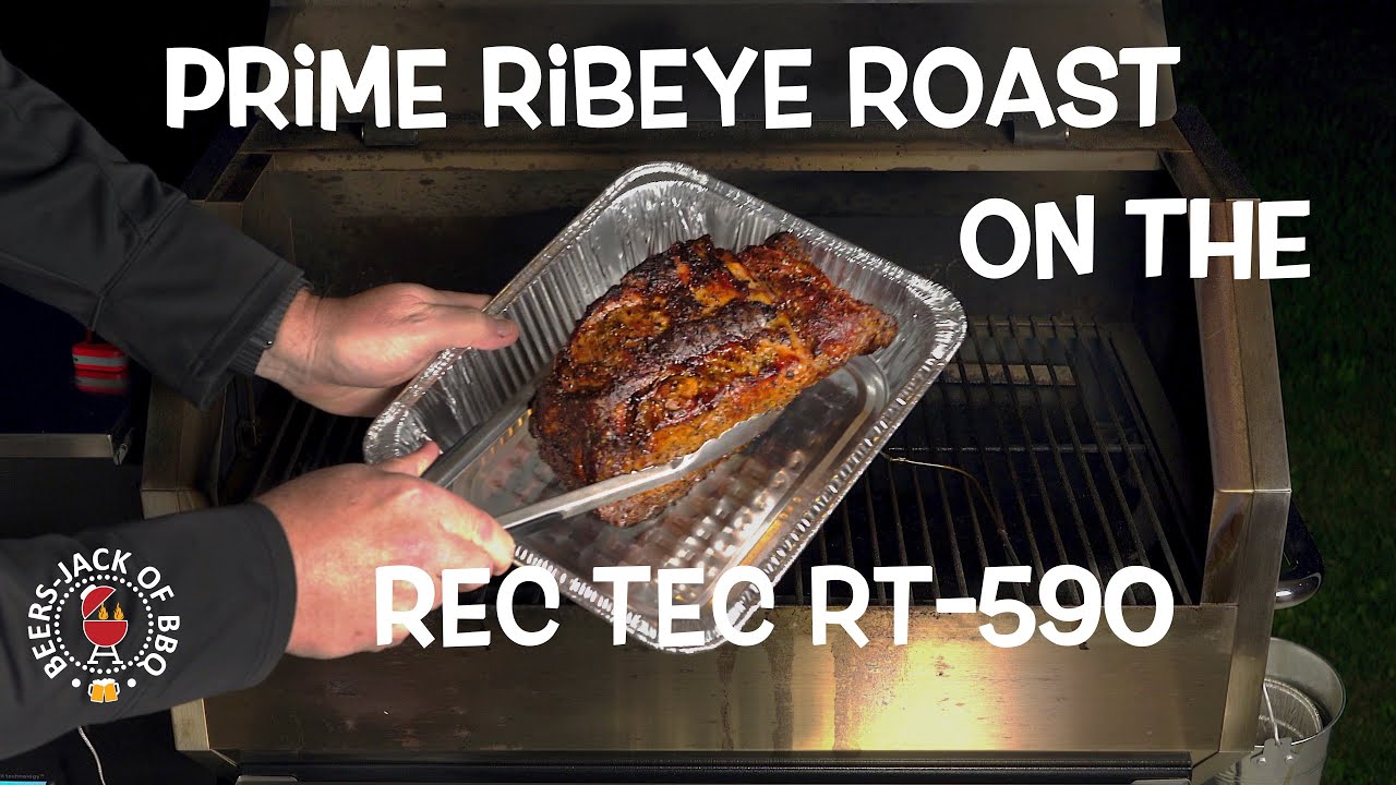 Rec Tec 590! Prime Rib Roast! Cooked To Perfection on the Pellet Grill!