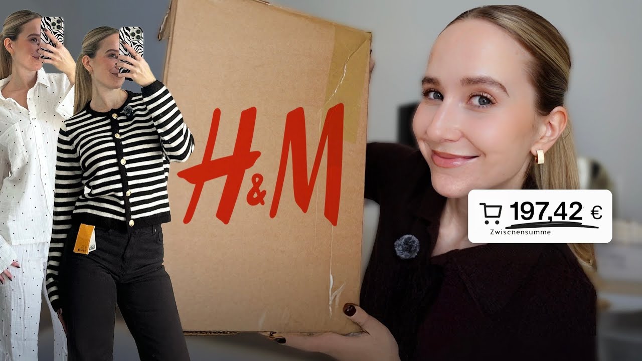 H&M HAUL HERBST/WINTER 2025 🤎 l Virale Jeans, Pullis uvm. - Marie Inspire