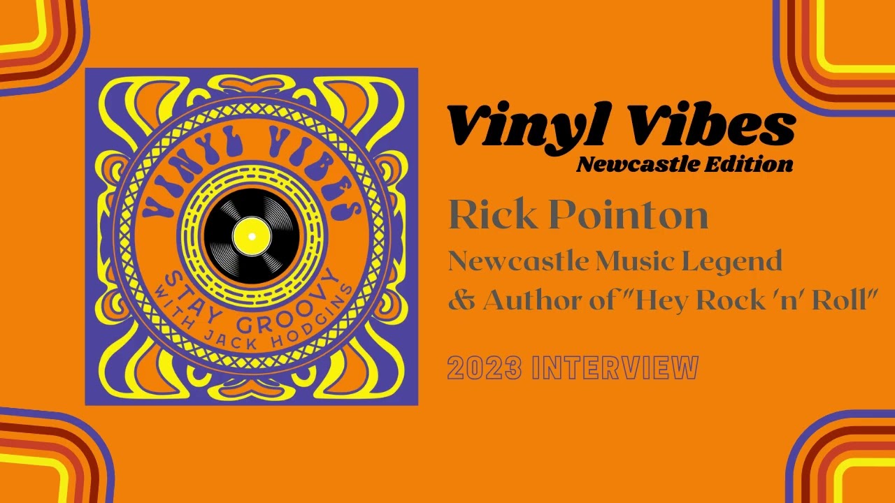 Rick Pointon Interview (2023) -  Newcastle Music Legend & Author of Hey Rock 'n' Roll
