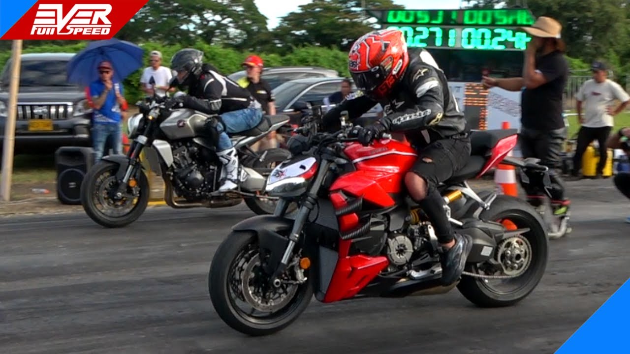 StreetFighter 🆚 CB1000R 🆚 CBR600RR 🆚 BMW F900R 🆚 GSX-R600 🆚 MT-09 🔥DRAG RACES Track Times 2023