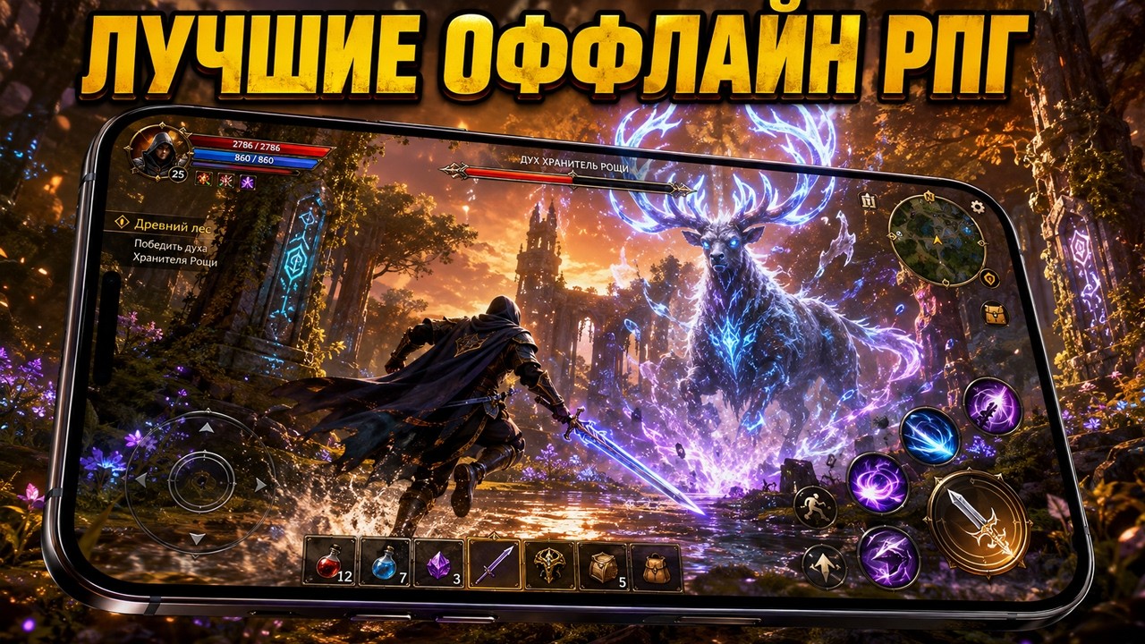 15 ЛУЧШИХ ОФФЛАЙН РПГ НА ТЕЛЕФОН В 2026 ГОДУ!