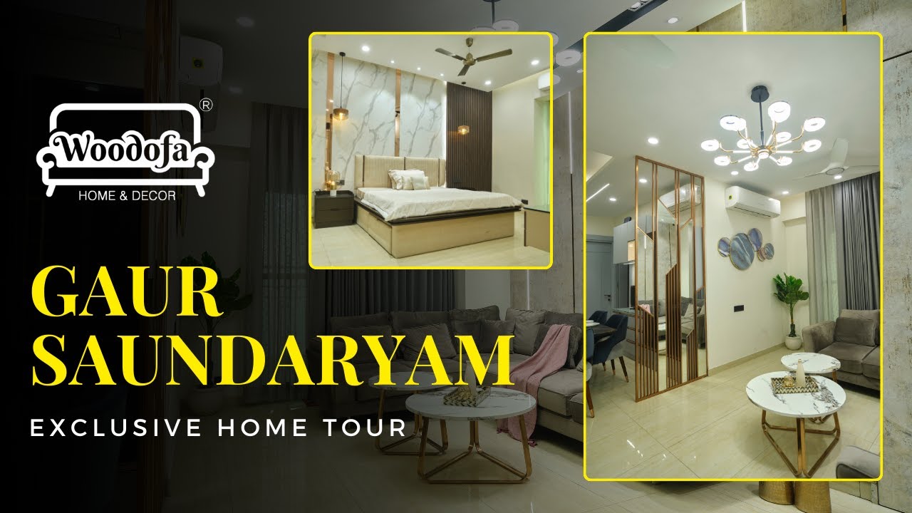Stunning 4BHK Interiors, Gaur Saundaryam, Greater Noida