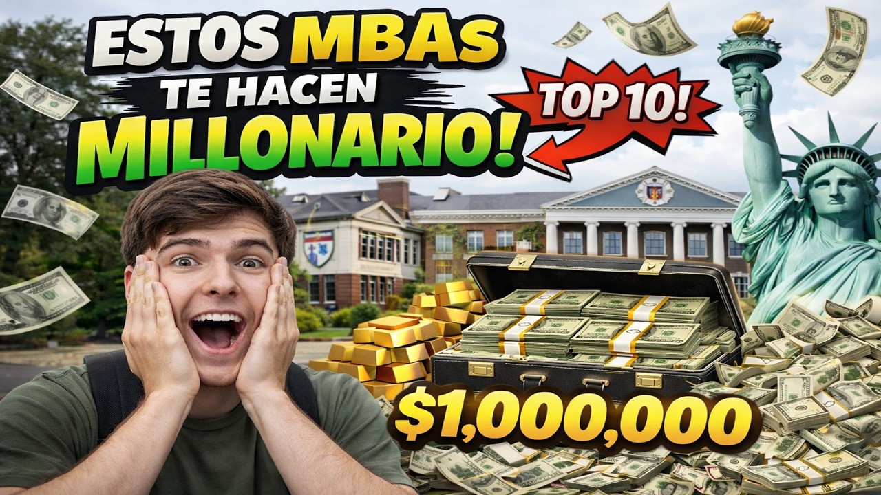 Estos MBAs te hacen MILLONARIO (Top 10 del mundo)