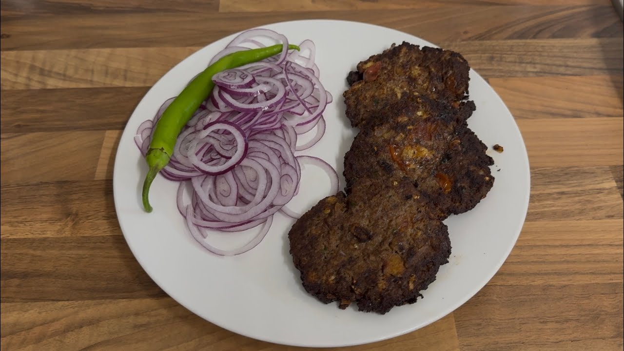 Peshawari style chapli kabab - Zaika with Neelam 