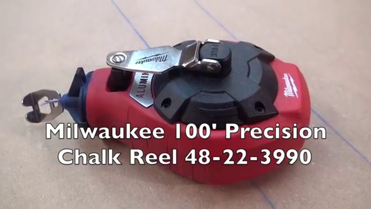 Milwaukee 100' Precision Chalk Reel 48-22-3990