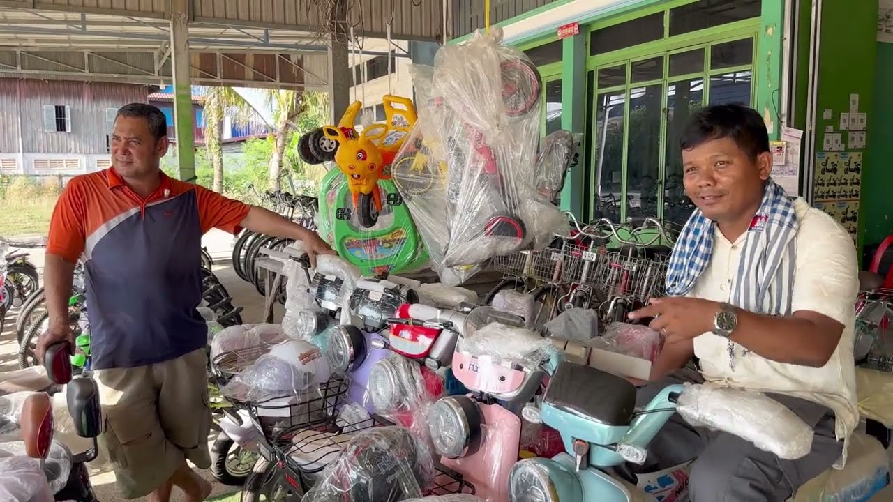 #3024 ដើររកមើលកង់នៅខេត្តតាកែវ មានគ្រប់មុខ ស្អាតៗណាស់ | សម្បត្តិជន 