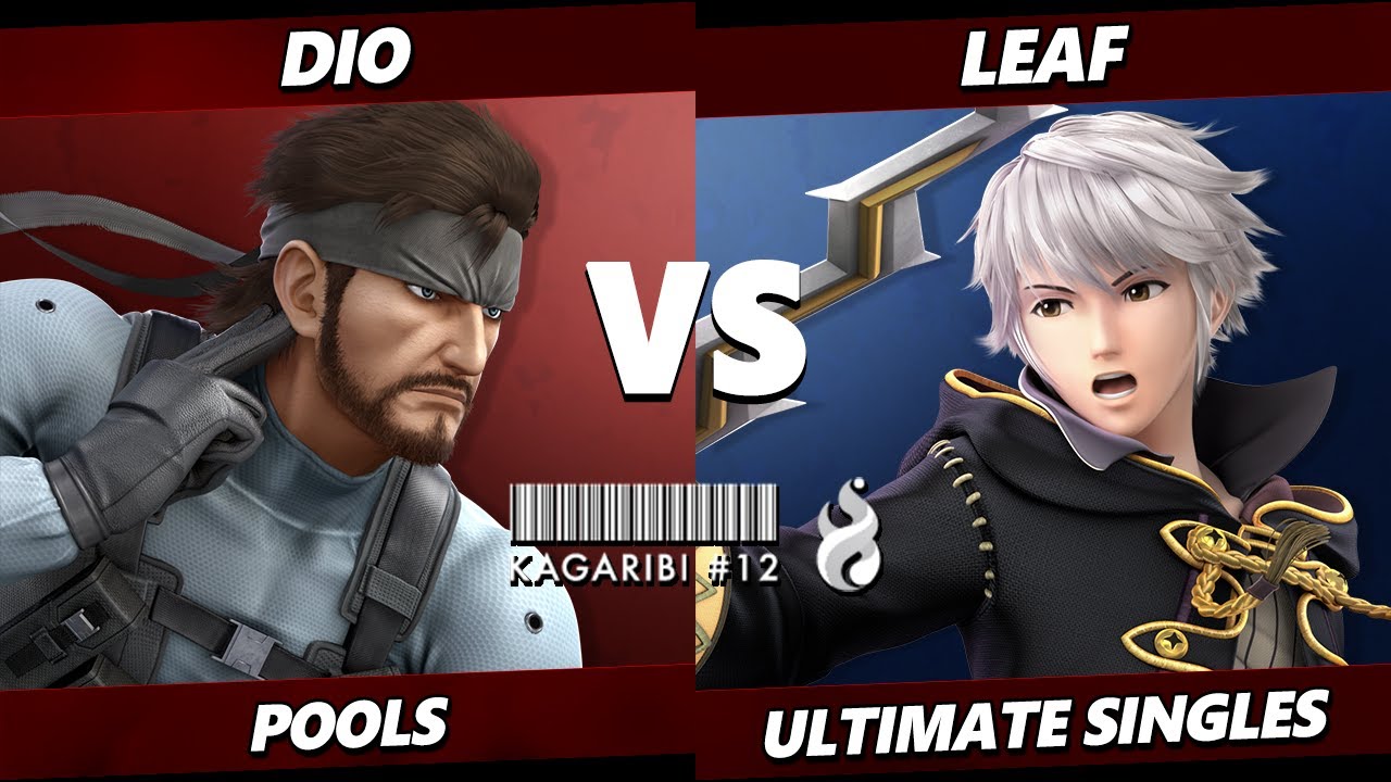 Kagaribi 12 - DIO (Snake) Vs. Leaf (Robin) Smash Ultimate - SSBU