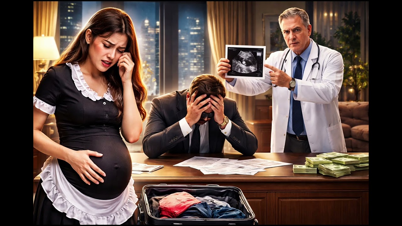 THE BILLIONAIRE FIRED HIS PREGNANT MAID — THEN THE DOCTOR REVEALED A SECRET THAT MADE HIM COLLAPSE