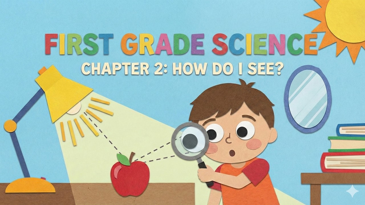 How Do I See? 👁️ | First Grade Science Chapter 2 | Light & Vision for Kids | YTSchool