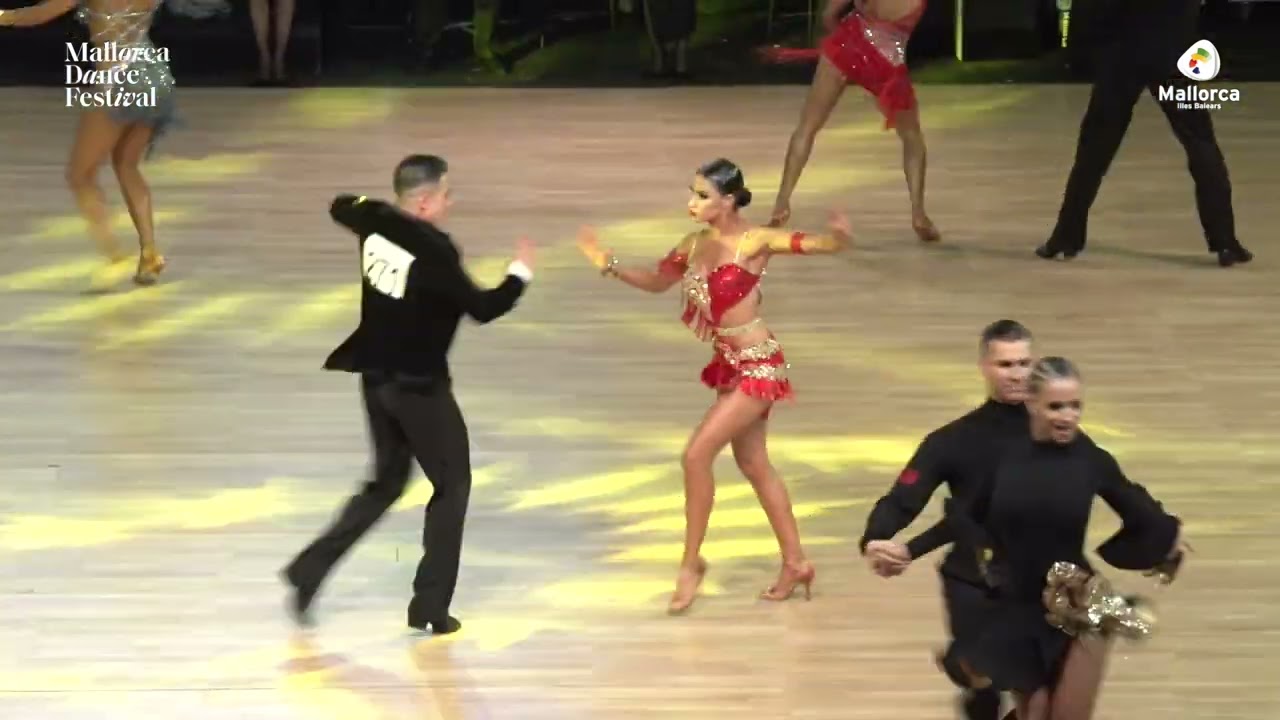 Milev - Darchuk, BUL | R2 S | 2022 WDSF European Latin Calvi&agrave;, ESP