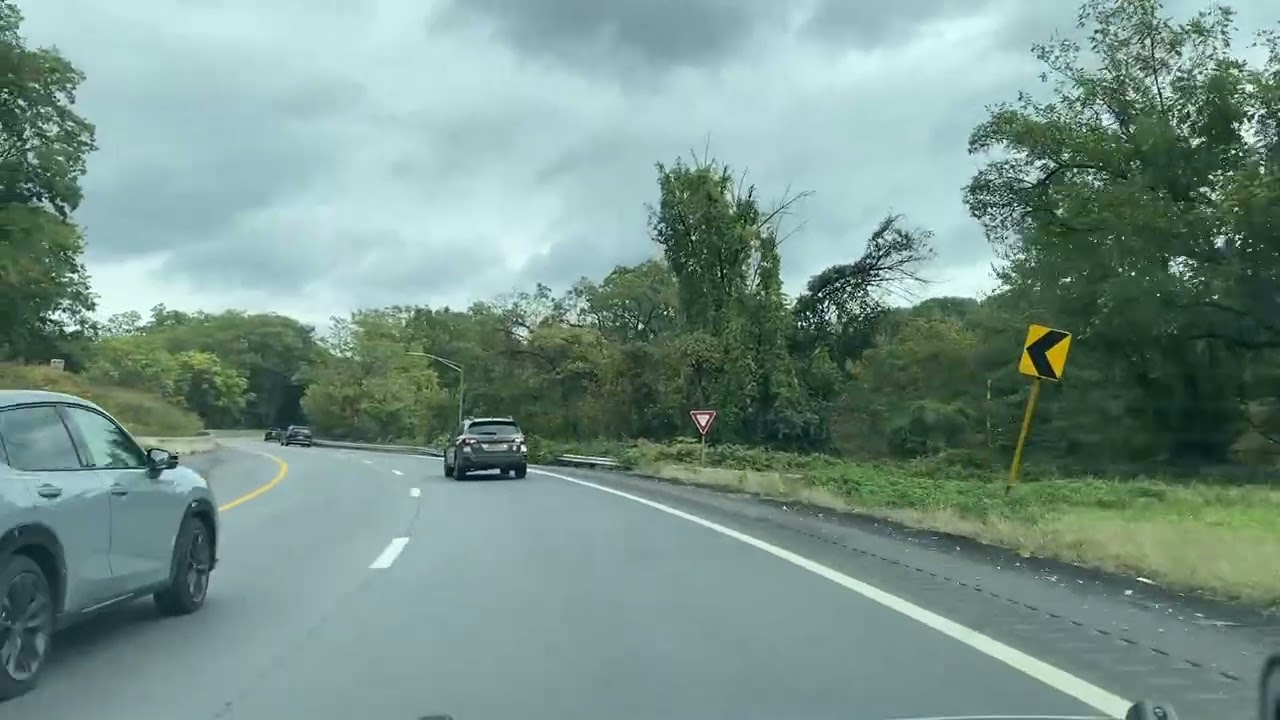 U.S. Route 9 to NY Route 9A from Peekskill, NY to Manhattan | October 15, 2025 | Early Fall Color