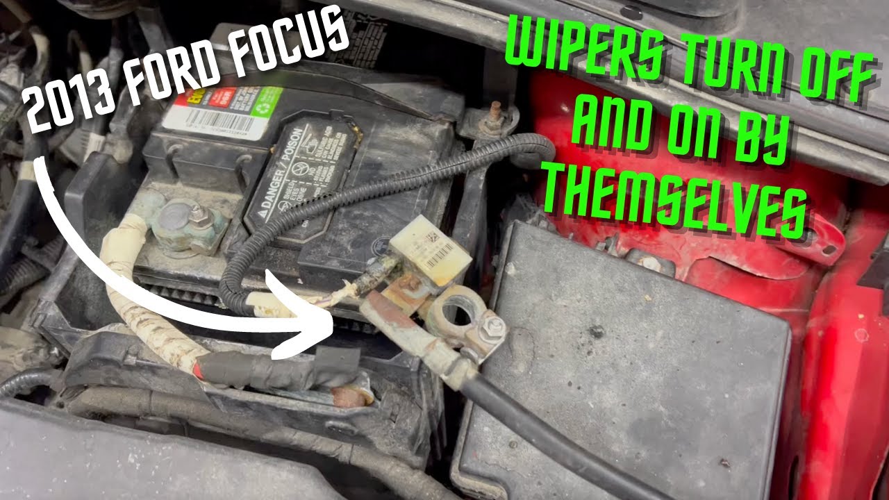 2013 Ford Focus Wipers Turn Off And On By Themselves