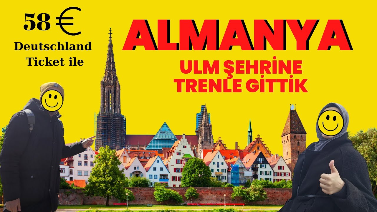 TARİHİ ULM ŞEHRİNE TRENLE YOLCULUK | DÜNYANIN EN BÜYÜK KLİSESİ |