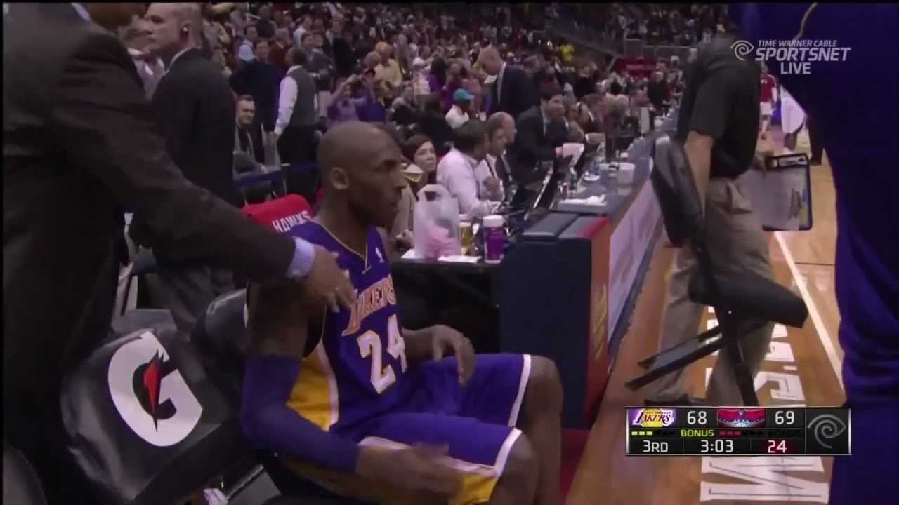 Kobe Bryant Brings ATL Crowd Into a Frenzy (March 13, 2013)