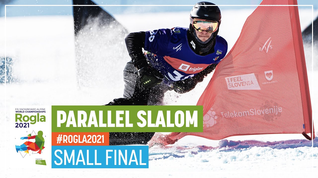 Loginov vs. Sobolev | Small Final | Men’s PSL | FIS Snowboard Alpine World Championships 2021