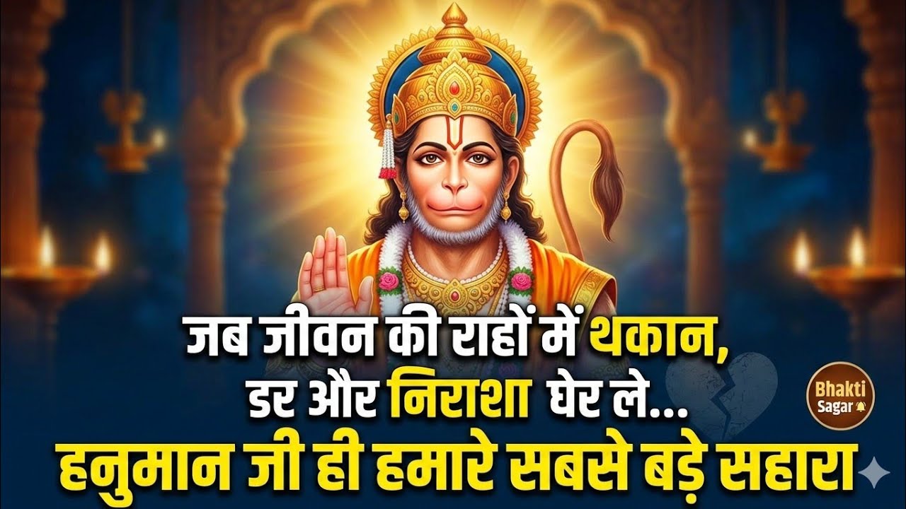 जय हनुमान मेरा सहारा 🙏 Powerful Hanuman Bhajan | Emotional Sankat Mochan Song