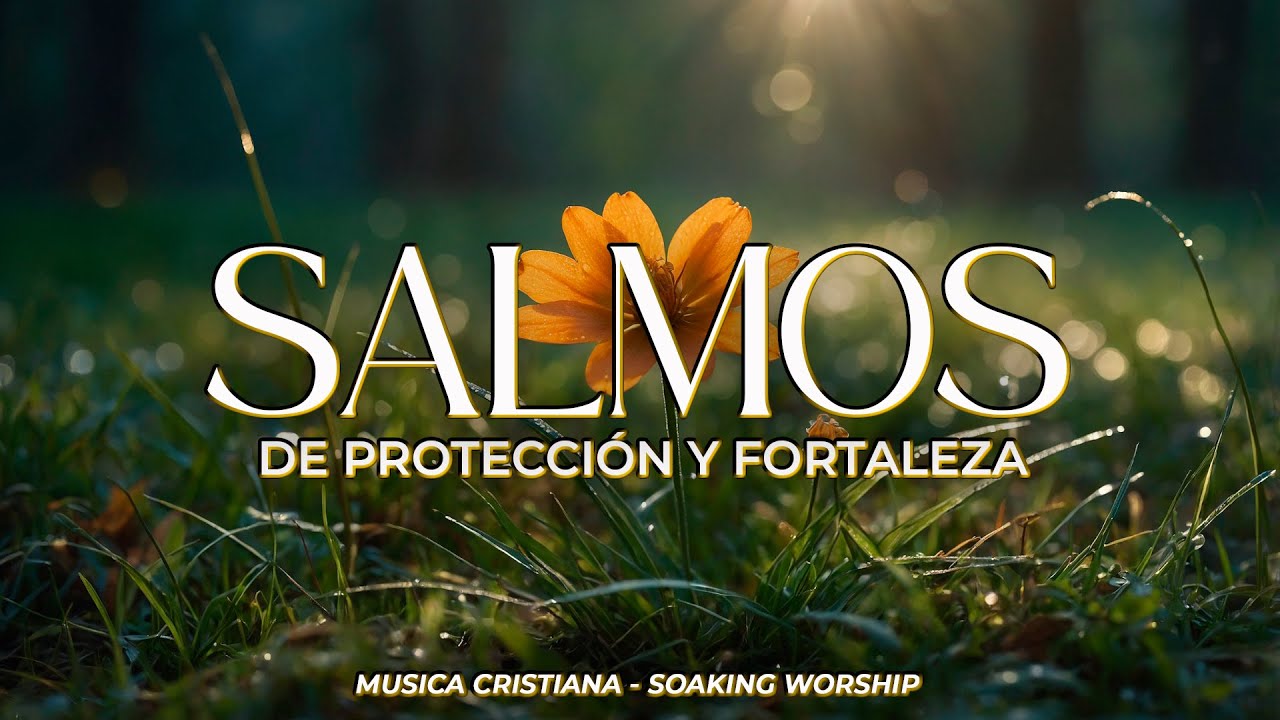 SALMOS CANTADOS 🤍 | Dios me Guarda y me Fortalece 🙌 | Protección y Fuerza en Su Presencia 🛡️