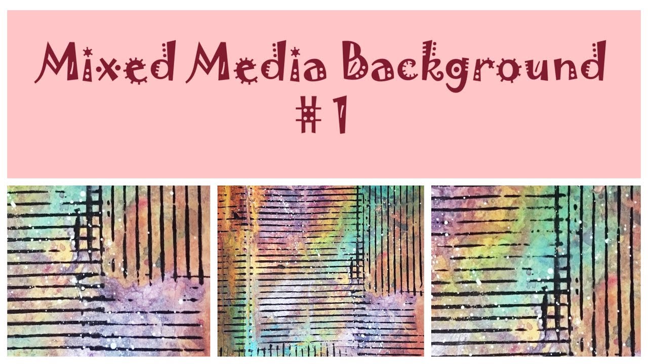 Mixed Media Background # 1