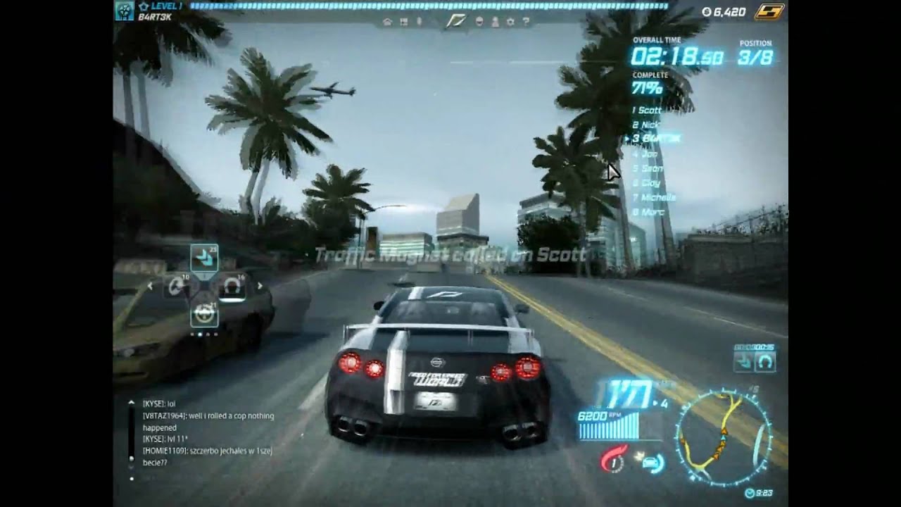 Need For Speed World Online Sprint Gameplay
