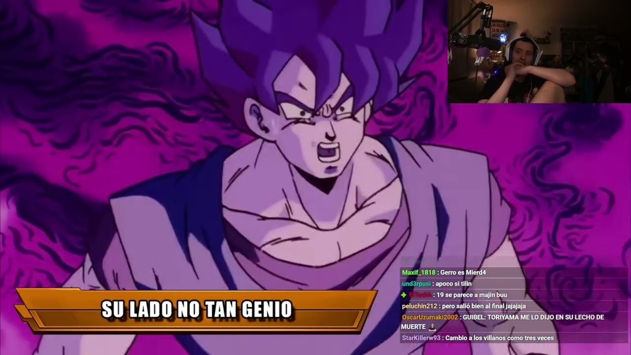 GUIBEL REACCIONA AL PEOR VILLANO DE DRAGON BALL Z