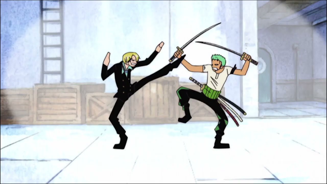 ZORO E SANJI BRIGANDO COMO SEMPRE, USOPP O PAI TA ON ONE PIECE DUBLADO