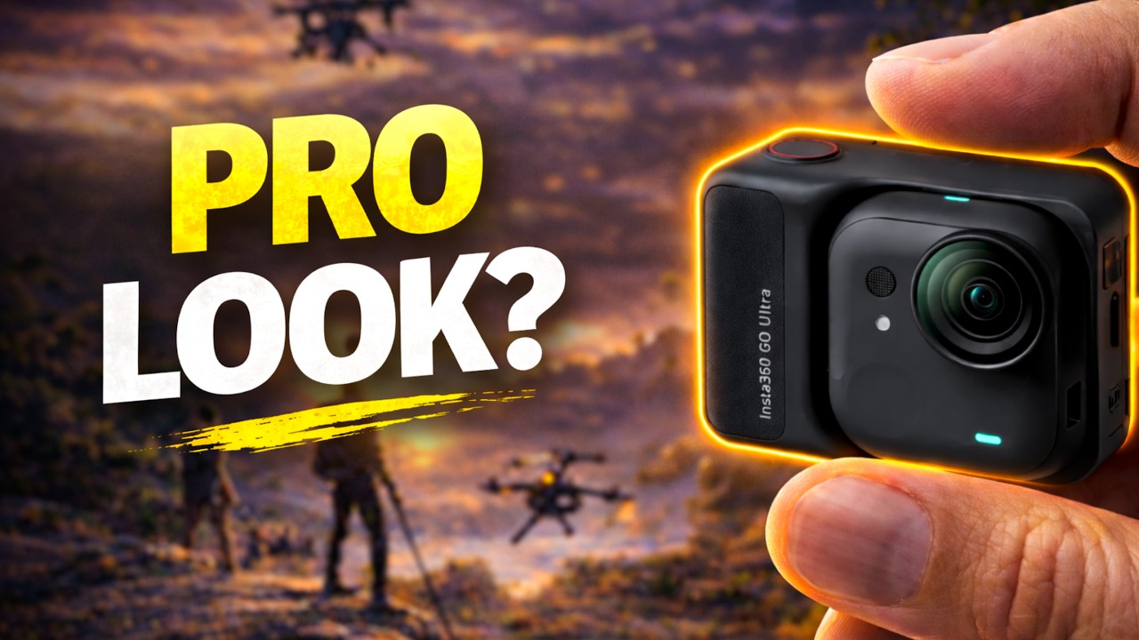 Insta360 GO Ultra in I-Log &ndash; Is This the BEST Tiny Cinematic Camera?