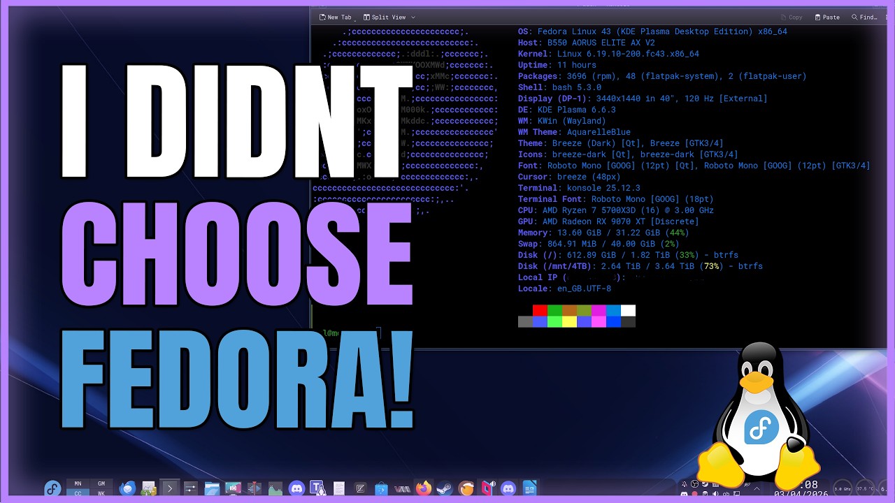 Почему я остался на Fedora после перехода с Windows на Linux