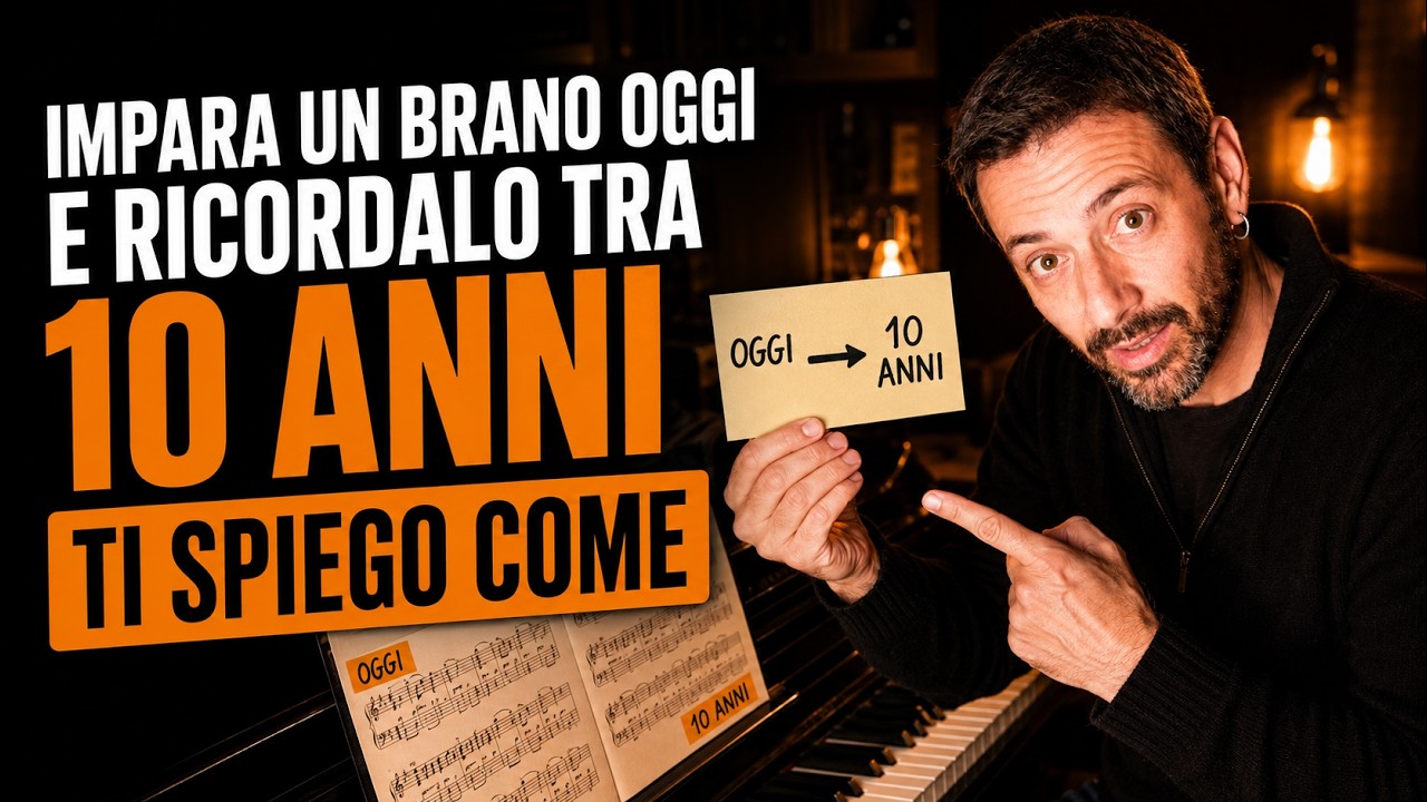 Impara un brano oggi e ricordalo tra 10 anni: ti spiego come