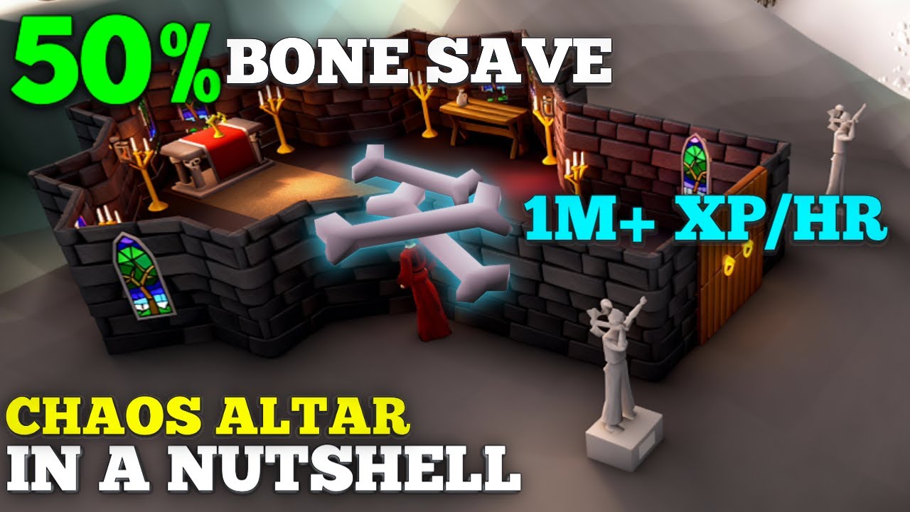 OSRS Chaos Altar 1M XP/HR - In A Nutshell