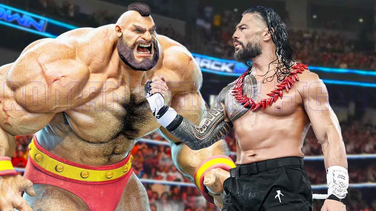 Роман Рейнс против Зангиева Smackdown Match