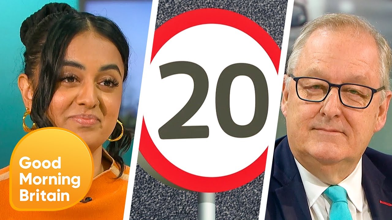 Road Rules: Should There Be A 20MPH Speed Limit On Every Urban Road?  | Good Morning Britain