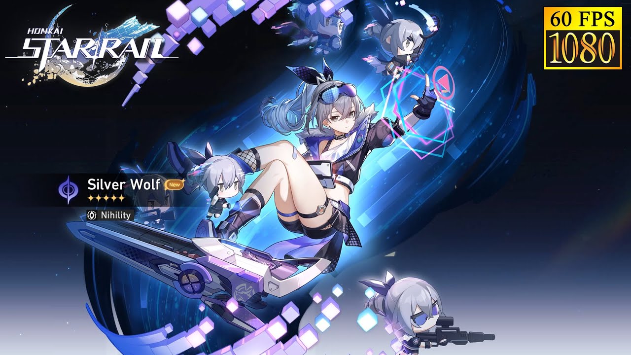 Honkai: Star Rail. Pulling for Silver Wolf [HD 1080p 60fps]