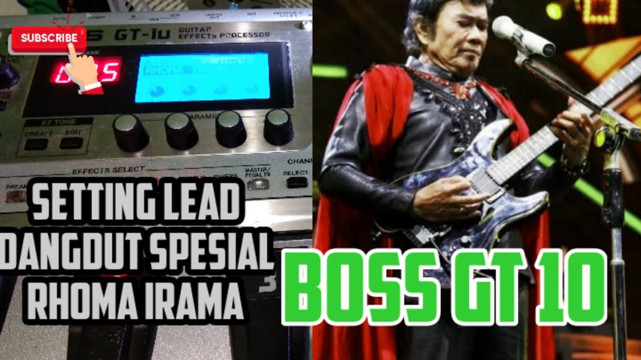 How to Change | Dangdut Effect Settings | Rhoma Irama Special | Boss gt 10 | Quickly and Easily