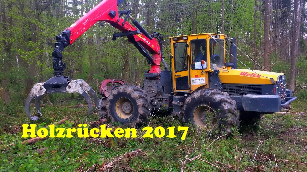 Holzrücken mit Fendt Case Welte