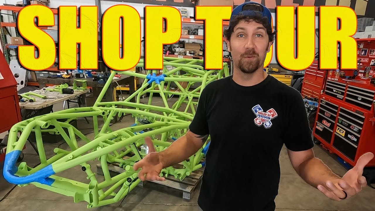 BUSTED KNUCKLE OFF ROAD SHOP TOUR | SEE WHATS NEW!