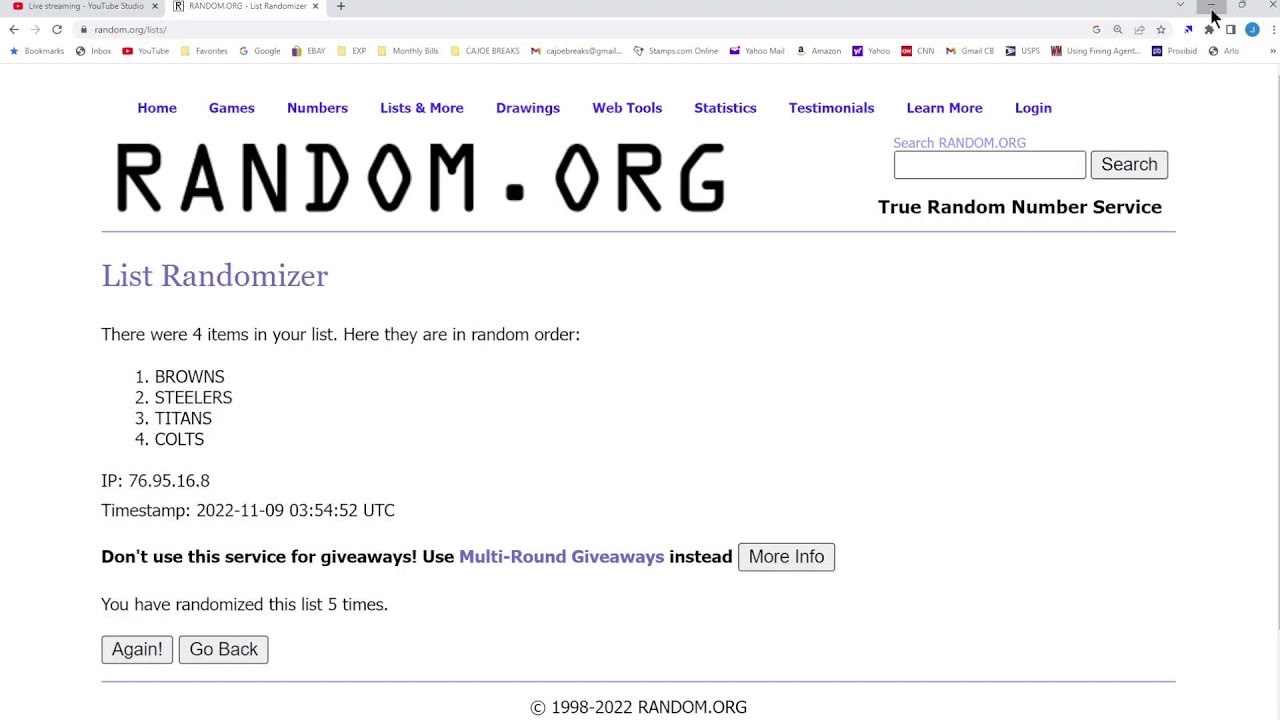 CAJOE BREAKS Live Stream 2022 PANINI 5 BOX BREAK - BREAK #8     11/8/22