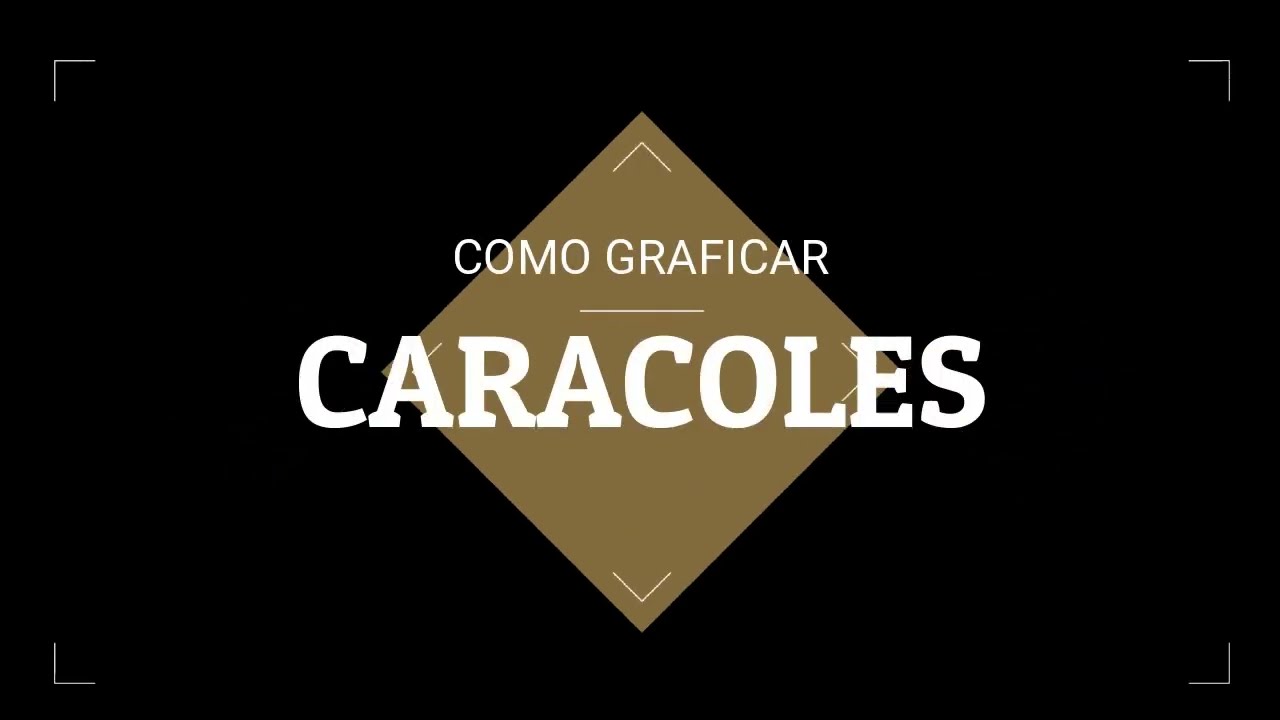 Como graficar CARACOLES en coordenadas polares