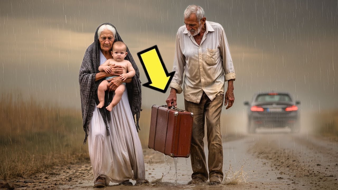 Des Enfants Abandonnent Leurs Parents Avec Un Bébé… Sans Savoir Ce Qu’Il Y Avait Dans La Valise