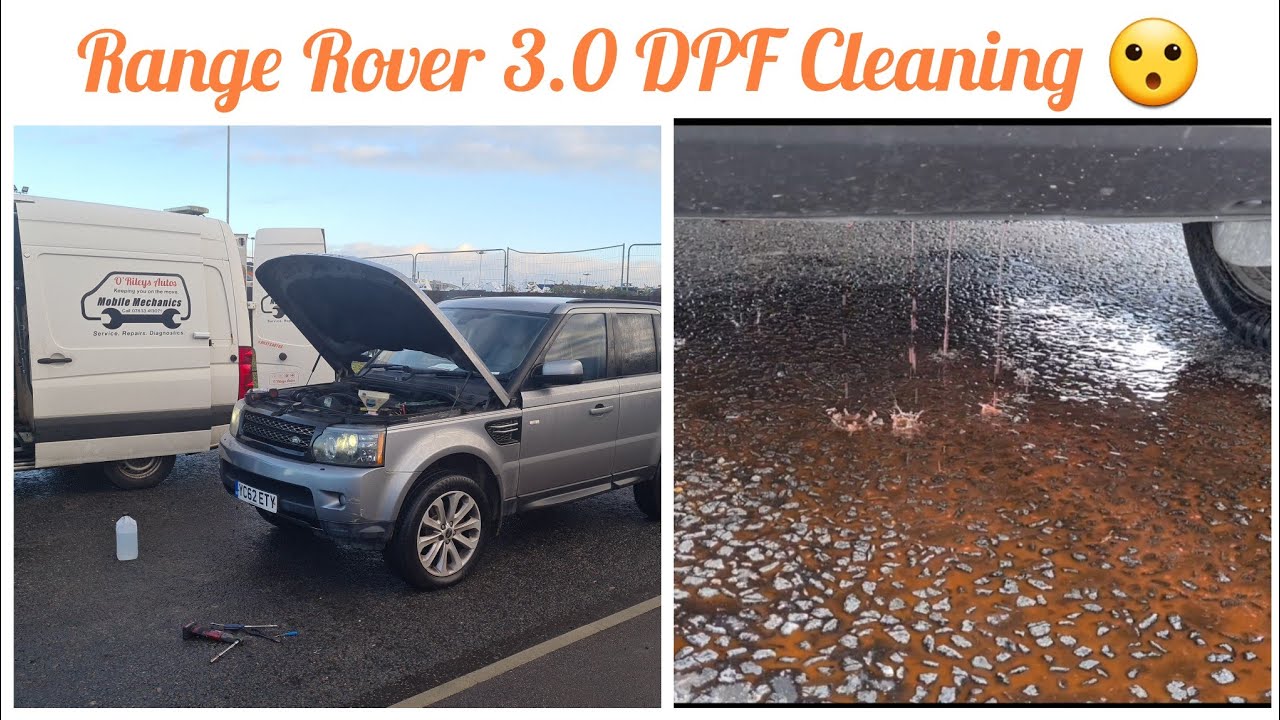 Очистка сажевого фильтра Range Rover 3.0 пошла не так! 😮