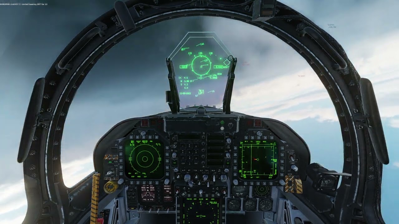 F/A-18C Fights With Damaged Avionics | Task Force Challenger | Alert 5 #dcs