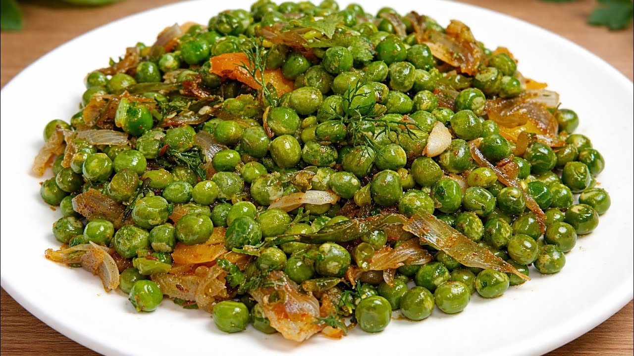 मटर की घुंघनी रेसिपी | घर पर बनाएं स्वादिष्ट बिहारी स्टाइल घुंघनी lआसान और चटपटी देसी रेसिपी l Matar