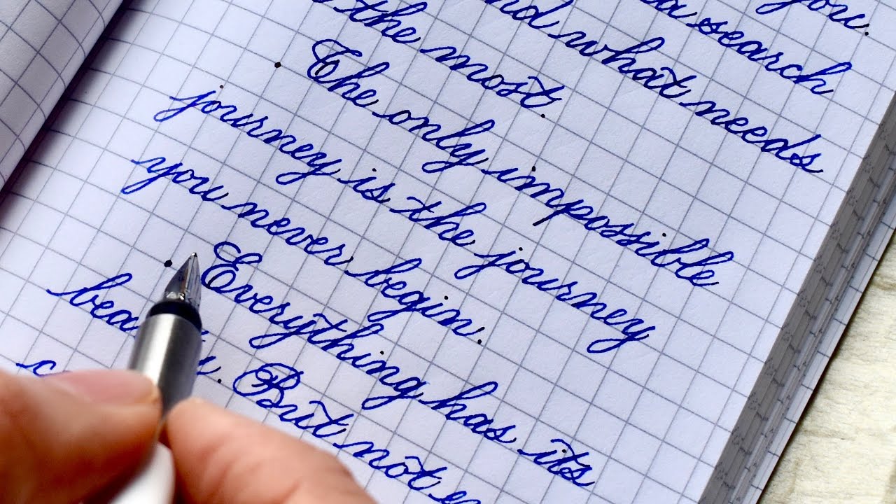 Handwriting practice with fountain pen |Motivational quotes in beautiful,clean and neat  handwriting