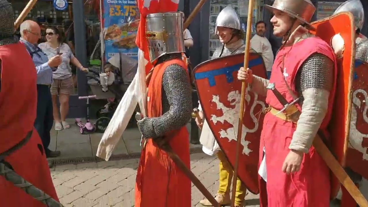 Battle of Evesham 2024 Parade. Part 1.