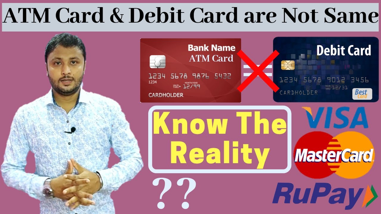 What is ATM Card & Debit Card || Debit Card & ATM Card Differences || B-A2Z E12