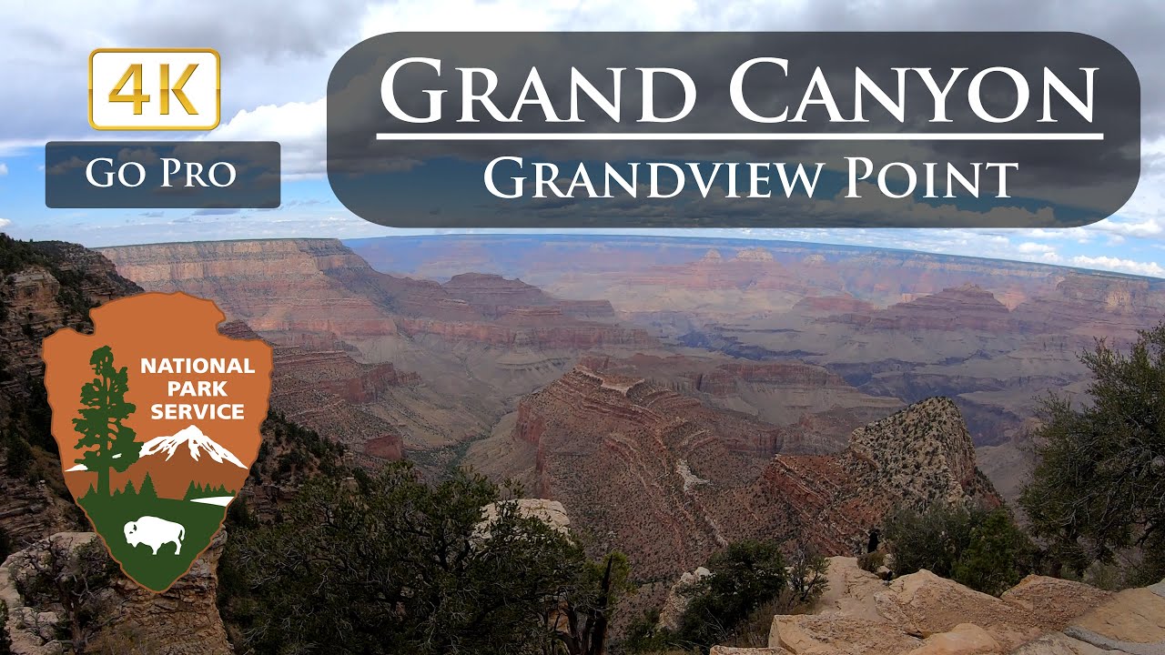 Grand Canyon 4K GoPro Grandview Point Overlook