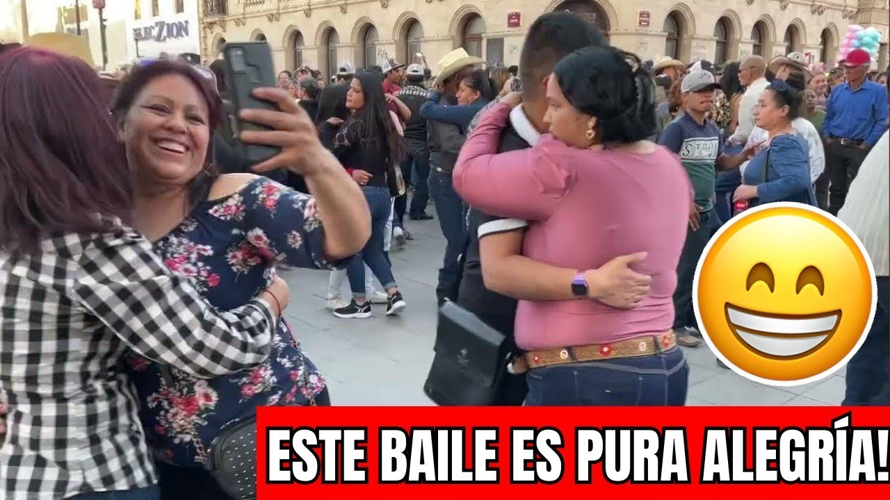 Este baile es pura alegría!