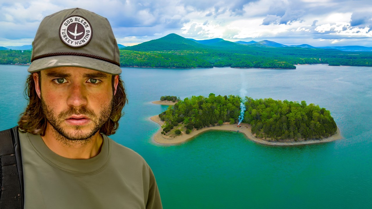 I Lived on an Island for 3 Days (Turkey Hunting & Fishing)