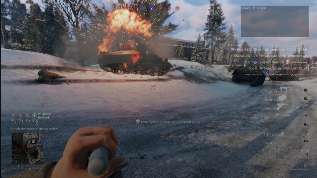 Enlisted gameplay: Mountain pass East (Invasion) Xbox X 1080p 60fps