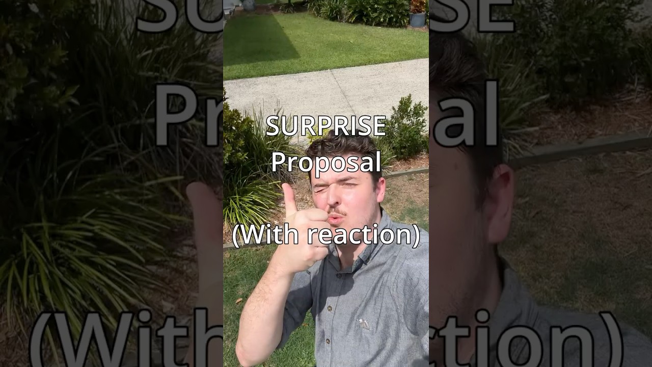 Surprise proposal behind the scenes! #proposal #engaged #behindthescenes #bts #photography